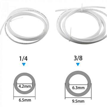 Шланг для фильтра 1/4'' Ø6мм (ktpe14w / ktpe14bl) (1м) - фото