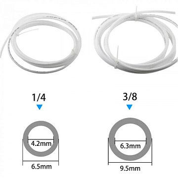 Шланг для фильтра 1/4'' Ø6мм (ktpe14w / ktpe14bl) (1м) - фото