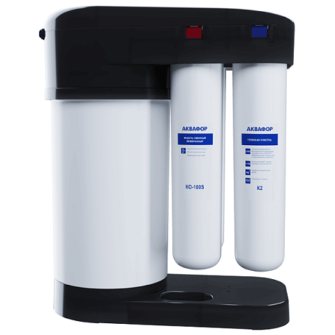 Фільтр зворотного осмосу Аквафор DWM 102S Black Edition - фото