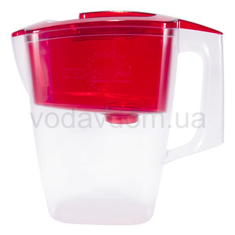 Фільтр глечик Гейзер Альфа червоний - фото