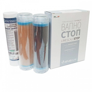 Набір картриджів Atlas Filtri ВАПНО СТОП (CPP+QA CF+LA) - фото