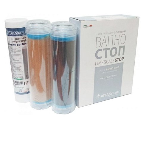 Набор картриджей Atlas Filtri Limescale Stop (CPP+QA CF+LA) - фото