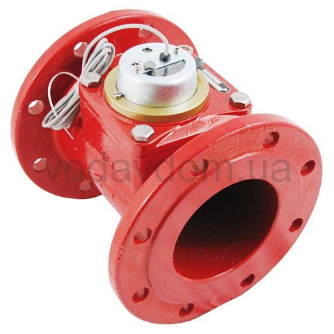 Імпульсний лічильник горячої води Apator MWN130-125-NK ГВ 5'' - фото