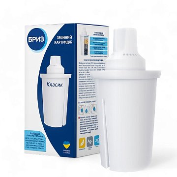 Картридж для фильтра кувшина Бриз Класик (для фільтров: Brita Classic, Dafi, Ecosoft, Аквафор В15) - фото
