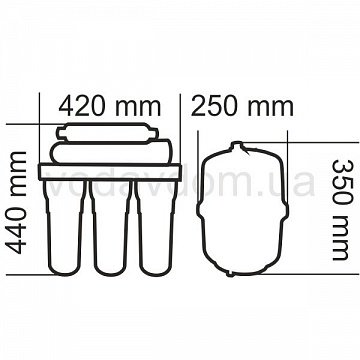 Фільтр зворотного осмосу Ecosoft MO 6-50M EXP - фото