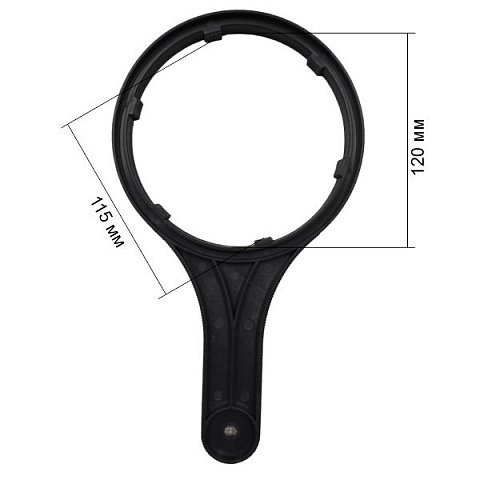 Ключ для фільтрів Aquafilter FXWR3 - фото