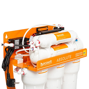 Фільтр зворотного осмосу Ecosoft Absolute з мінералізатором з помпою на станині MO675MPSECO - фото