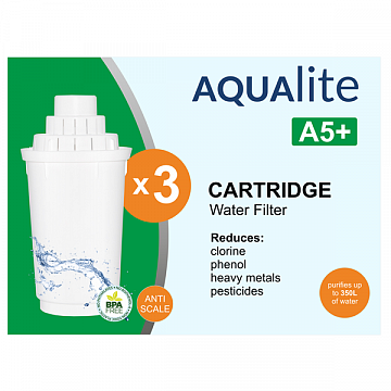 Картридж Aqualite A5+ (для Аквафор В5, В6, В8, А5) (3шт) - фото