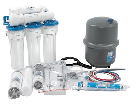 Фільтр зворотного осмосу Aquafilter RO5-75 (FRO5) RX55249516 з мембраною 75GPD - фото