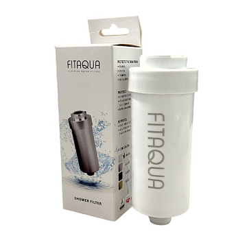 Фильтр для душа FITAqua AWF G1/2'' (очистка воды от хлора) - фото