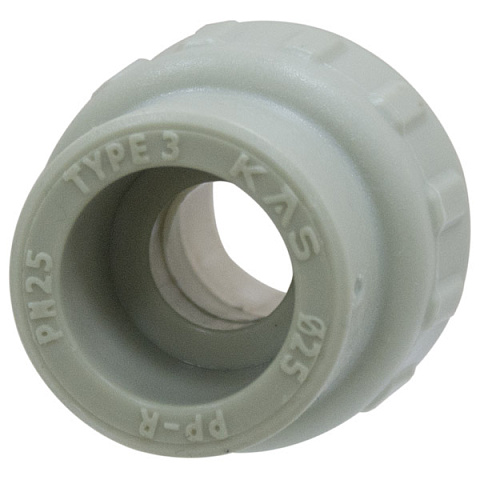 Муфта із зовнішнім різьбленням KAS d25х3/4''ЗР (9623004) - фото