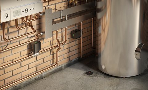 Кран шаровый с электроприводом AJAX WaterStop 3/4'' DN20 PN10 белый - фото