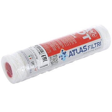 Картридж из полипропиленовой нити Atlas Filtri FA HOT 10SX 50mcr Ø61x250мм 80°C (очистка от механических примесей) RE5385114 - фото