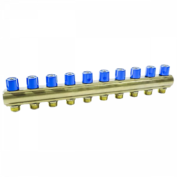 Колектор з вентилями Bianchi 240E06050D 1''x3/4'' з 10 виходами - фото