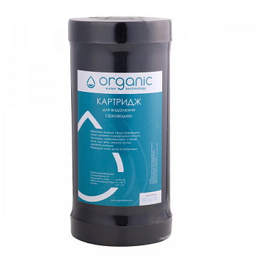 Картридж для видалення сірководню Organic DH10BB - фото