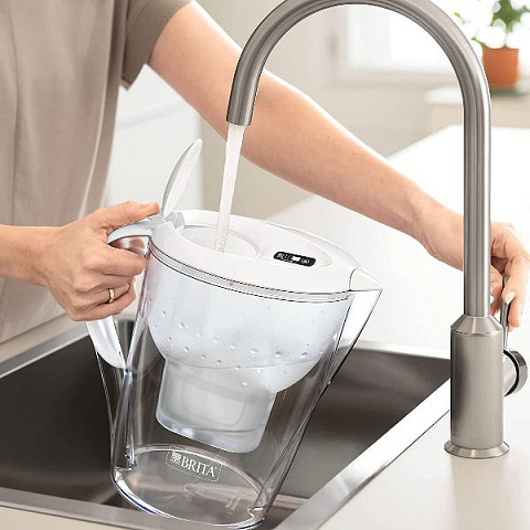 Фільтр-глечик Brita Marella XL MXpro Білий 3,5/2,0л з картриджем Maxtra PRO (1052780) - фото