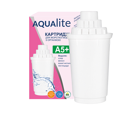 Картридж Aqualite A5+ (для фильтров Аквафор В5, В6, В8, А5) - фото
