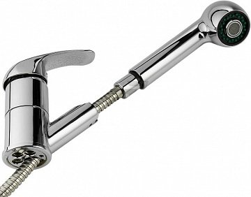 Смеситель для кухни c выдвижным шлангом FERRO VASTO BVA8 - фото