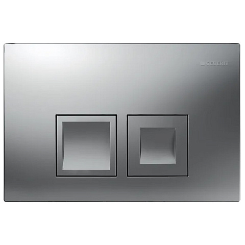 Смывная клавиша Geberit Delta 50 матовый хром (115.135.46.1) - фото