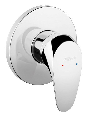 Змішувач для душу (вбудований) FERRO ONE BF07PA - фото