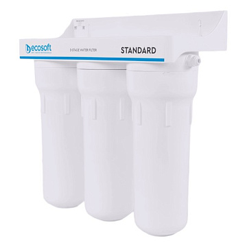 Проточный фильтр питьевой воды Ecosoft Standard FMV3ECOSTDпод кухонную мойку с краном питьевой воды - фото