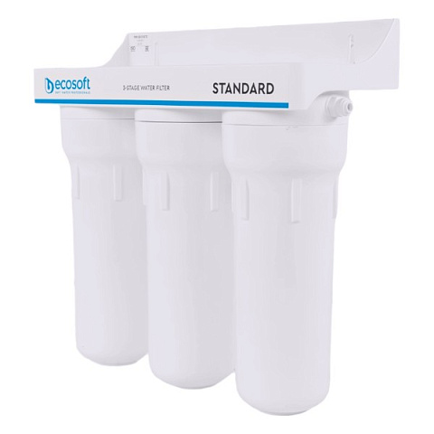 Проточный фильтр питьевой воды Ecosoft Standard FMV3ECOSTDпод кухонную мойку с краном питьевой воды - фото