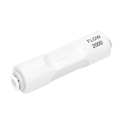 Обмежувач потоку зворотного осмосу FR2000 для мембран 500-600GPD (трубка Ø6мм) - фото