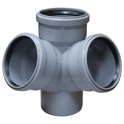 Хрестовина кутова Ostendorf d110 кут 67 (115920) - фото