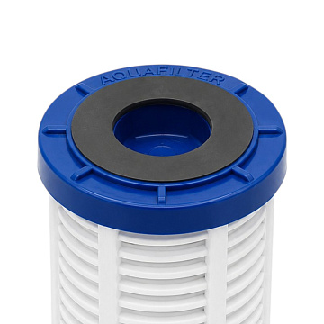 Картридж промивний багаторазовий Aquafilter FCPNN100M Ø60x252мм 100mcr 45°C (очищення від механічних домішок) - фото
