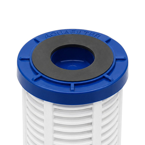 Картридж промивний багаторазовий Aquafilter FCPNN100M Ø60x252мм 100mcr 45°C (очищення від механічних домішок) - фото