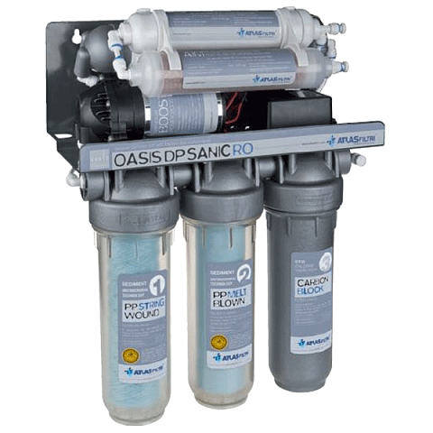 Фильтр обратного осмоса Atlas Filtri OASIS DP SANIC PUMP SE6075320 - фото