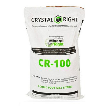 Спеціальний фільтруючий матеріал Crystal Right CR100 28,3л - фото