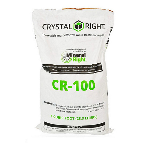 Специальный фильтрующий материал Crystal Right CR100 28,3л - фото