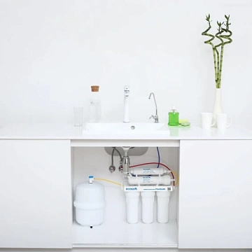 Фильтр обратного осмоса Ecosoft Standard со смесителем Grohe Blue Pure StartCurve (MO55030592) - фото