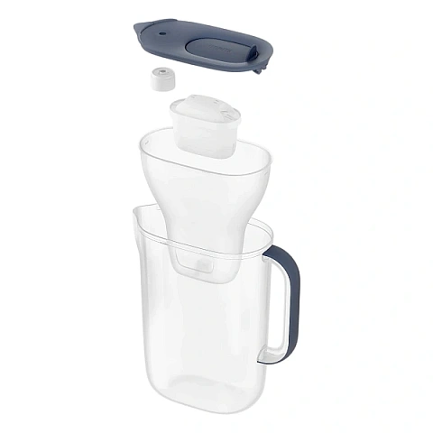 Фильтр-кувшин Brita Style Essential XL Mxpro 3.6/2.3л +3 картриджа серый (1059312) - фото