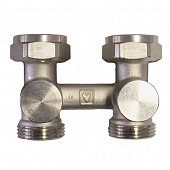 Узел нижнего подключения HERZ 3000-RL-1 прямой 3/4'' (1376621) - фото