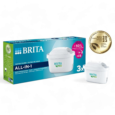 Змінний картридж до фільтра Brita Maxtra PRO (упаковка 3шт) - фото