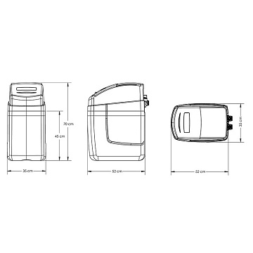 Система кабинетного типа Clack 1018 CI (Filtrons X2) FK1018CIX2CAB - фото