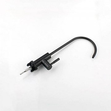 Кран для фільтра Aqualite Modern SUS1 Black (нержавійка) УЦІНКА - фото