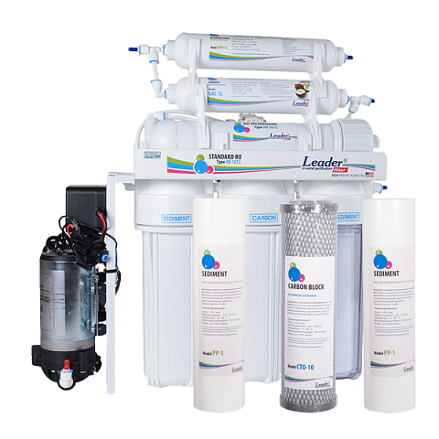 Фільтр зворотного осмосу Leader Standart RO-6 P МТ18 - фото