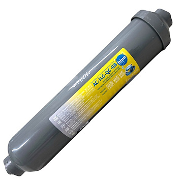 Угольный постфильтр Bluefilters AC-IL-QC-GB (трубка Ø6мм) - фото