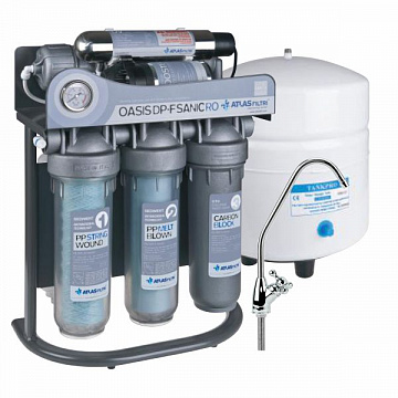 Фильтр обратного осмоса Atlas Filtri OASIS DP-F SANIC PUMP-UV SE6075360 - фото