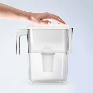 Фильтр-кувшин Ecosoft Slim Ivory 3,5/1,7л FMVSLIMWECO - фото