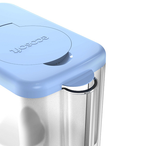 Фильтр-кувшин Ecosoft Slim голубой 3,5/1,7л FMVSLIMBECO - фото