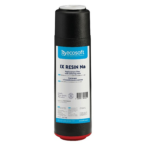 Картридж пом'якшення води Ecosoft IX Resin Na (CMV2510ECO) - фото