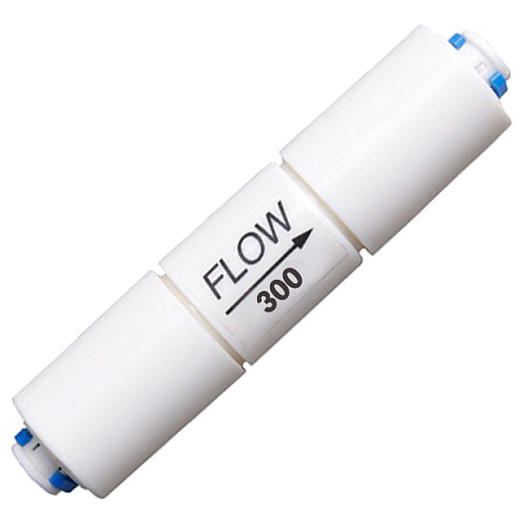 Ограничитель потока обратного осмоса FR300 для мембран 50GPD (трубка Ø6мм) - фото