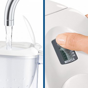 Фільтр-глечик Brita Marella MXpro 2.4/1.2л білий + 3 картриджа - фото