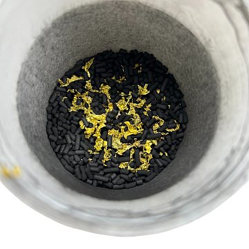 Картридж з гранульованим вугіллям Aqualite KDF 2,5''х10'' (кокосове вугілля + KDF) - фото