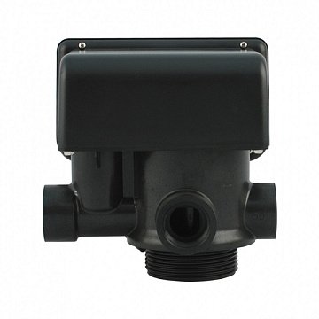 Управляющий клапан Runxin F63C3B для смягчителей воды, автоматический, подключение 1'', с байпасом - фото