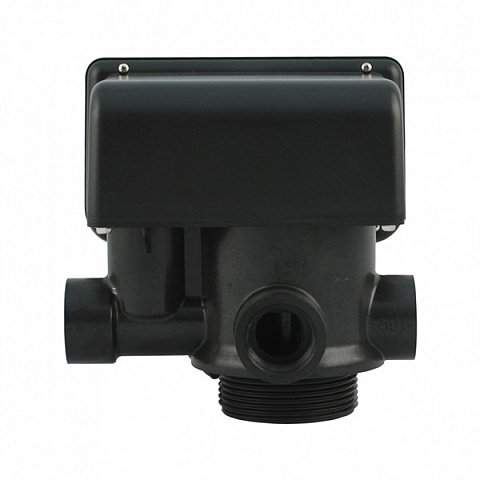 Управляющий клапан Runxin F63C3B для смягчителей воды, автоматический, подключение 1'', с байпасом - фото